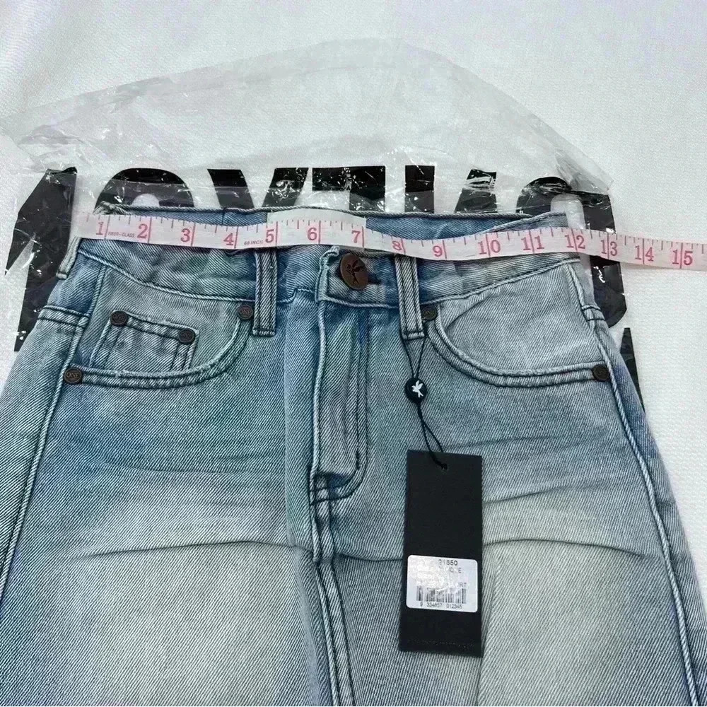 One Teaspoon kids denim skirt size 9-10 - Picture 4 of 7
